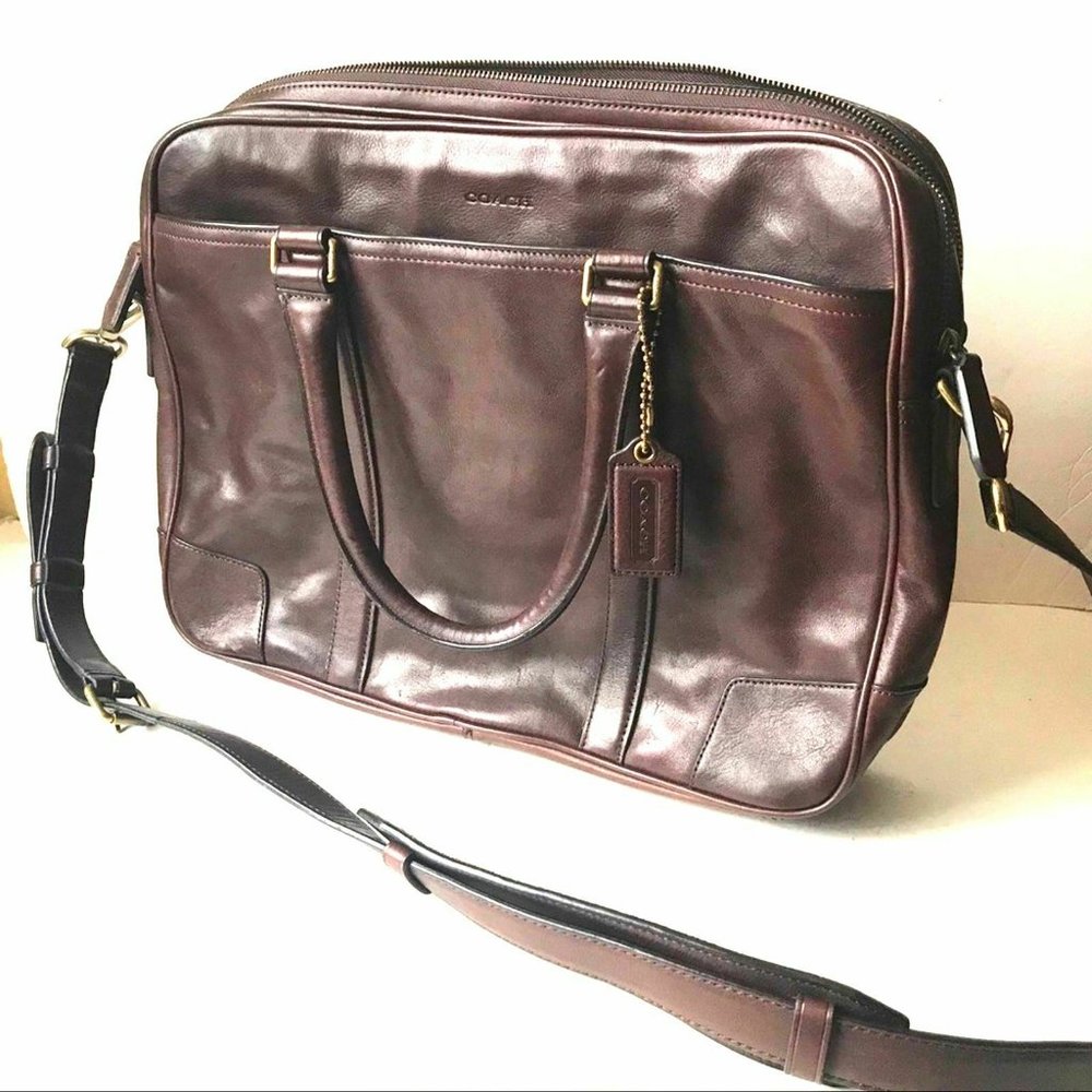 Coach Bleecker Commuter - Dark Brown